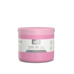 Foodie 18oz Stainless Steel Vacuum Insulated Thermos Food Jar- Bubblegum -HYDRAPEAK Sales 18FoodieFrontBubblegum