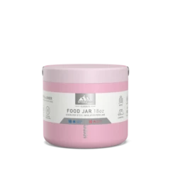 Foodie 18oz Stainless Steel Vacuum Insulated Thermos Food Jar- Pink -HYDRAPEAK Sales 18FoodieFrontPink