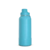 32oz Insulated Water Bottles With Matching Chug Lid And Rubber Boot- Belize -HYDRAPEAK Sales 32ozsportchugturnBelize