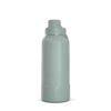 32oz Insulated Water Bottles With Matching Chug Lid And Rubber Boot- Pale Sage -HYDRAPEAK Sales 32ozsportchugturnPaleSage