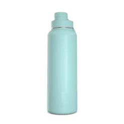 40oz Insulated Water Bottles With Matching Chug Lid And Rubber Boot- Alpine