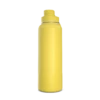 40oz Insulated Water Bottles With Matching Chug Lid And Rubber Boot - Lemon -HYDRAPEAK Sales 40ozCHUGfrontLemon