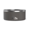 8 Cup Stainless Steel Dog Bowls For Water Or Food - Graphite -HYDRAPEAK Sales 64DogBowl Graphite PC