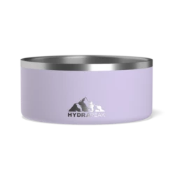 8 Cup Stainless Steel Dog Bowls For Water Or Food - Orchid
