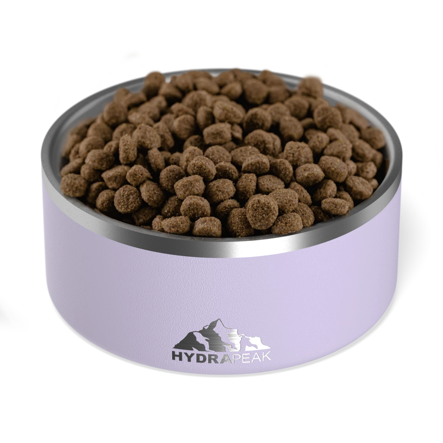 8 Cup Stainless Steel Dog Bowls For Water Or Food - Orchid 3 8 Cup Stainless Steel Dog Bowls For Water Or Food - Orchid - Image 2