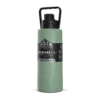 Adventure 67oz Insulated Water Bottle With Handle And Matching Rubber Boot- Sage -HYDRAPEAK Sales Adventure67oz Sage