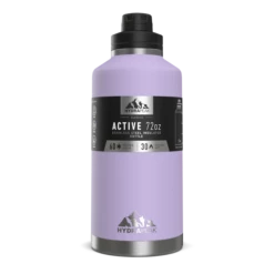 72oz Stainless Steel Insulated Water Bottle With Flexible Chug Lid- Lavender 8 72oz Stainless Steel Insulated Water Bottle With Flexible Chug Lid- Lavender -HYDRAPEAK Sales Dlav72ozsleeve