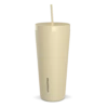 Traveler 25oz Insulated Tumbler With Lid And Straw- Modern Cream -HYDRAPEAK Sales HP 25oz Traveler ModernCremeTurned