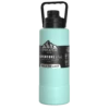 Adventure 67oz Insulated Water Bottle With Handle And Matching Rubber Boot - Aqua -HYDRAPEAK Sales HP Adventure 67 Aqua