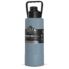 Adventure 67oz Insulated Water Bottle With Handle And Matching Rubber Boot- Storm