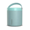 Foodie 25oz Stainless Steel Vacuum Insulated Thermos Food Jar - Aqua -HYDRAPEAK Sales HP FOODJAR 25 Aqua 20dFront