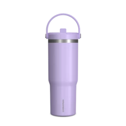 Nomad 32 Oz Tumbler With Handle And Straw Lid- Lavender