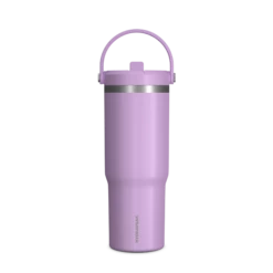 Nomad 32 Oz Tumbler With Handle And Straw Lid - Mauve