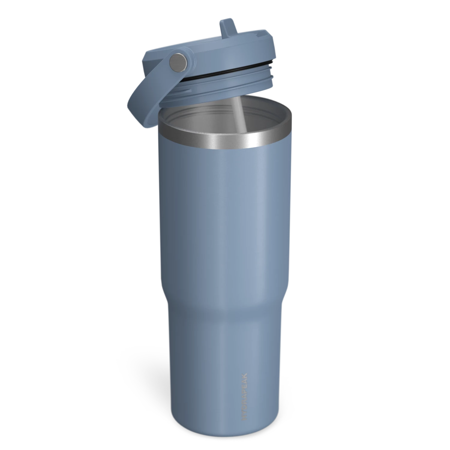 Nomad 32 Oz Tumbler With Handle And Straw Lid- Modern Blue 4 Nomad 32 Oz Tumbler With Handle And Straw Lid- Modern Blue - Image 2