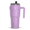 Roadster 40oz Tumbler With Handle And 2-in-1 Straw Lid- Mauve 2 Roadster 40oz Tumbler With Handle And 2-in-1 Straw Lid- Mauve -HYDRAPEAK Sales HP ROADSTER Mauve Front20d