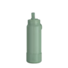 26oz Insulated Water Bottles With Matching Straw Lid And Rubber Boot- Sage -HYDRAPEAK Sales HP SportBoot 26 20d Sage 36