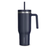 Voyager 40 Oz Tumbler With Handle And Straw Lid- Navy -HYDRAPEAK Sales HP Voyager 40 Navy