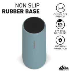 Traveler 25oz Insulated Tumbler With Lid And Straw- Modern Blue -HYDRAPEAK Sales ModernBlueBase