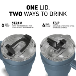 Roadster 40oz Tumbler With Handle And 2-in-1 Straw Lid - Black 8 Roadster 40oz Tumbler With Handle And 2-in-1 Straw Lid - Black -HYDRAPEAK Sales NEWLIDPIC b7106cbe 73c8 493f 9811 600fab6c2d10