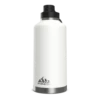 72oz Stainless Steel Insulated Water Bottle With Flexible Chug Lid- White -HYDRAPEAK Sales WHITE72oz