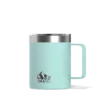 Savor 14oz Stainless Steel Insulated Coffee Mug With Handle Mug - Aqua 2 Savor 14oz Stainless Steel Insulated Coffee Mug With Handle Mug - Aqua -HYDRAPEAK Sales aqua20