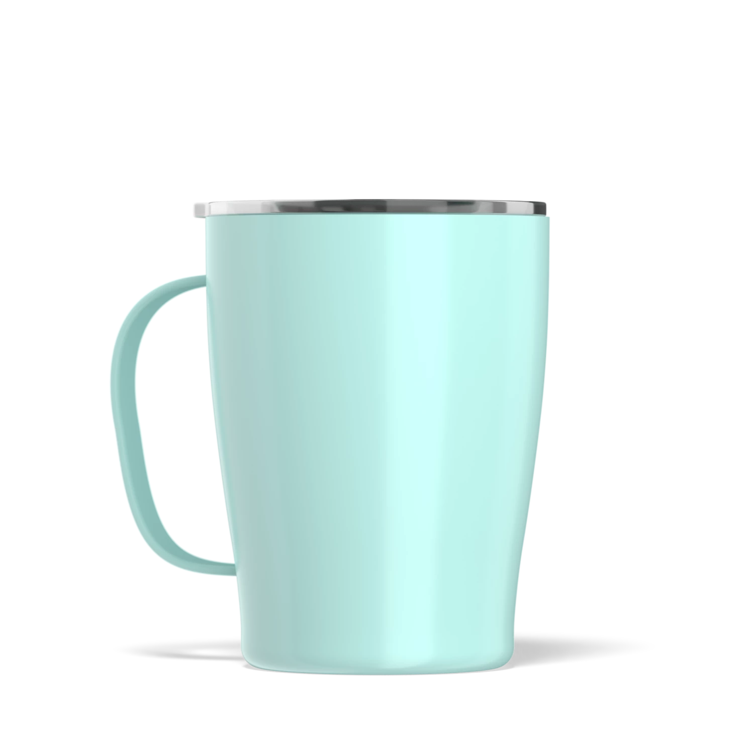 SAVOR 18oz Stainless Steel Insulated Travel Mug- Aqua 4 SAVOR 18oz Stainless Steel Insulated Travel Mug- Aqua - Image 2