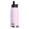 Flow 32oz Stainless Steel Insulated Water Bottle With Straw Lid Bottle- Blush -HYDRAPEAK Sales backblack1 21
