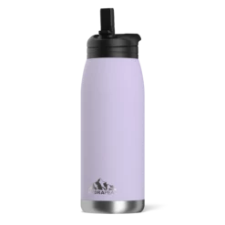 Flow 32oz Stainless Steel Insulated Water Bottle With Straw Lid Bottle- Orchid