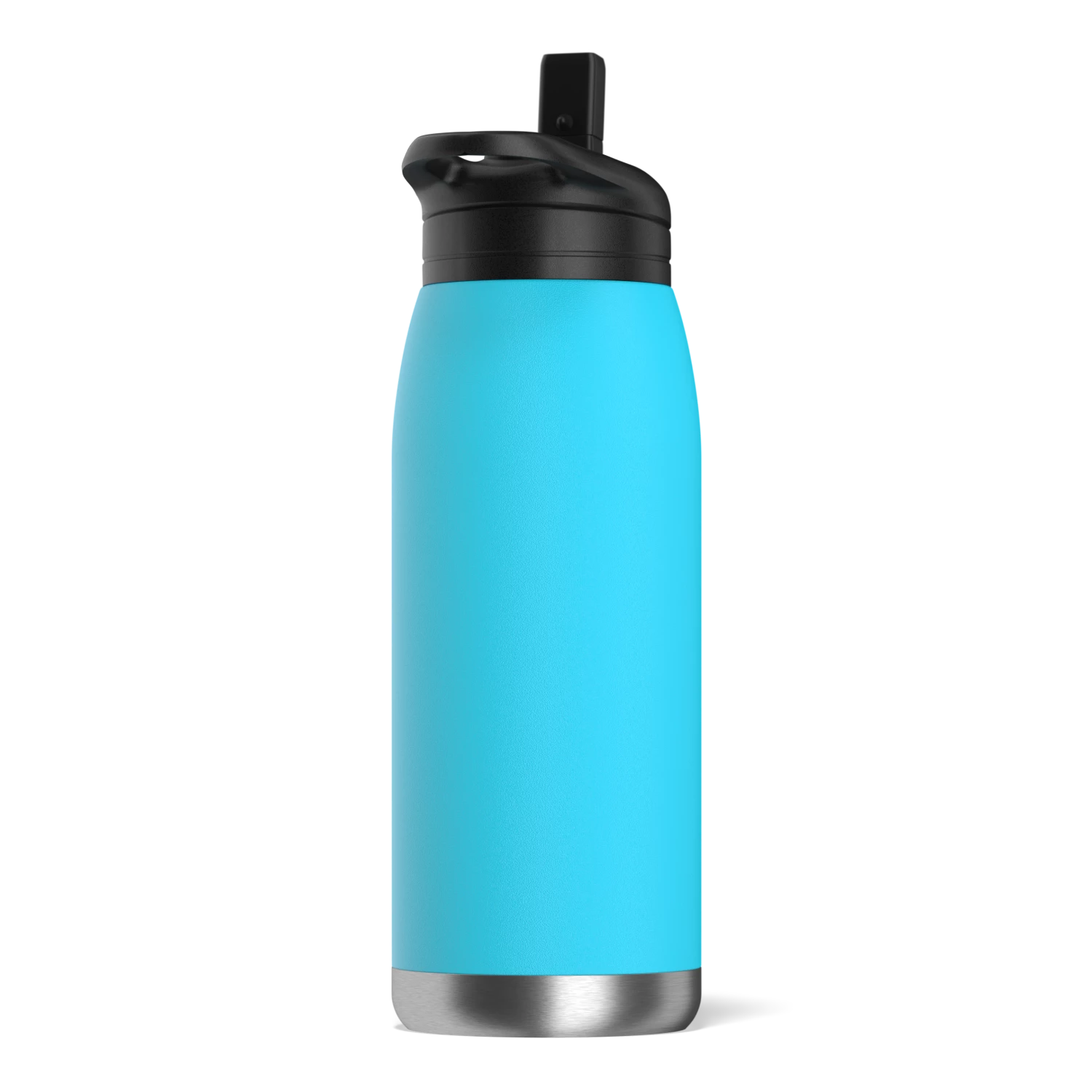 Flow 32oz Stainless Steel Insulated Water Bottle With Straw Lid Bottle- Ocean 4 Flow 32oz Stainless Steel Insulated Water Bottle With Straw Lid Bottle- Ocean - Image 2