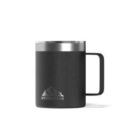 Savor 14oz Stainless Steel Insulated Coffee Mug With Handle Mug - Black
