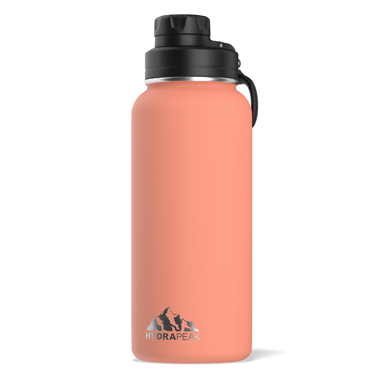 32oz Stainless Steel Insulated Water Bottle With Flexible Chug Lid- Peach 3 32oz Stainless Steel Insulated Water Bottle With Flexible Chug Lid- Peach