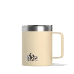 Savor 14oz Stainless Steel Insulated Coffee Mug With Handle Mug - Kreme