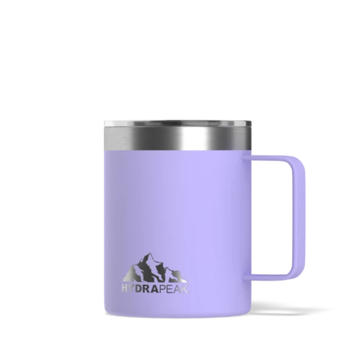 Savor 14oz Stainless Steel Insulated Coffee Mug With Handle Mug- Lilac -HYDRAPEAK Sales lilac20