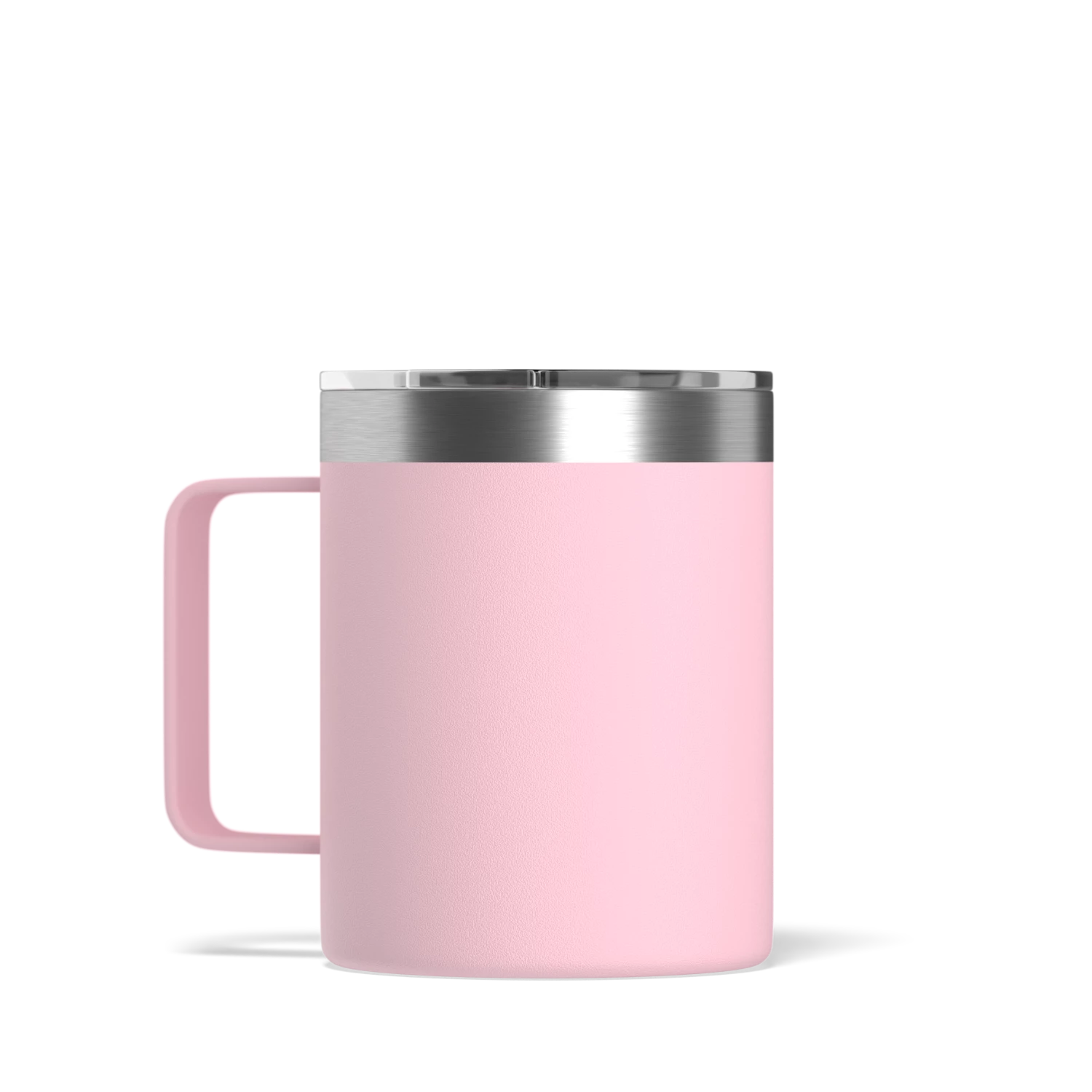 Savor 14oz Stainless Steel Insulated Coffee Mug With Handle Mug- Pink 4 Savor 14oz Stainless Steel Insulated Coffee Mug With Handle Mug- Pink - Image 2