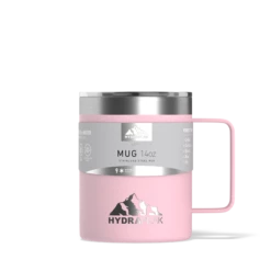 Savor 14oz Stainless Steel Insulated Coffee Mug With Handle Mug- Pink 8 Savor 14oz Stainless Steel Insulated Coffee Mug With Handle Mug- Pink -HYDRAPEAK Sales pinksleeve