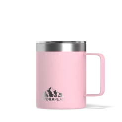 Savor 14oz Stainless Steel Insulated Coffee Mug With Handle Mug- Pink