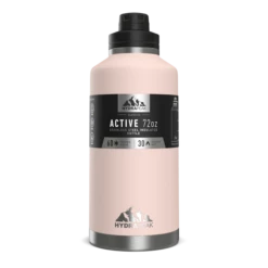 72oz Stainless Steel Insulated Water Bottle With Flexible Chug Lid - Seashell -HYDRAPEAK Sales seashell72ozsleeve