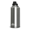 72oz Stainless Steel Insulated Water Bottle With Flexible Chug Lid- Stainless -HYDRAPEAK Sales steel72ozsleeve